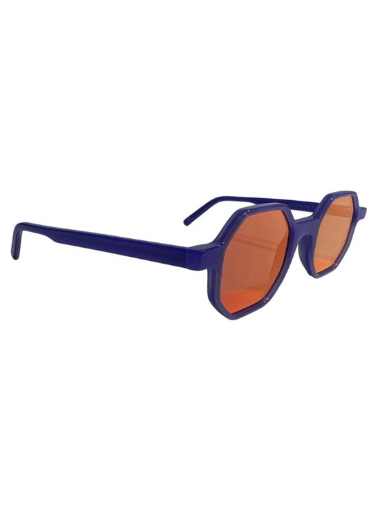 ANDY WOLF Alfons Octagon Frame Sunglasses in Blue main image 7